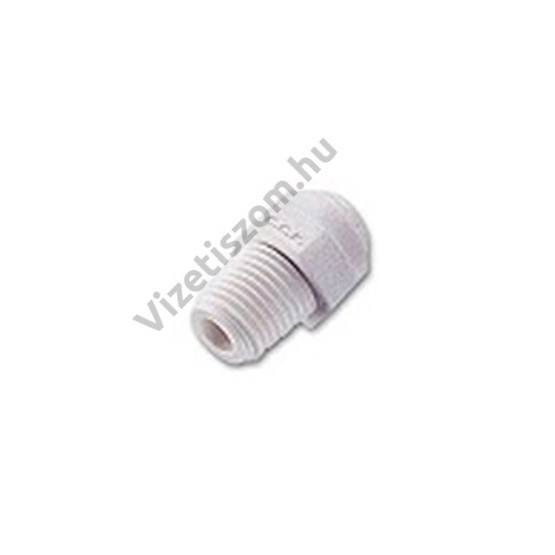 Gyors csatlakozó egyenes bekötő idom 1/4" menet x 1/4" csővezeték (2) Gyors csatlakozó egyenes bekötő idom 1/4" menet x 1/4" csővezeték (2)